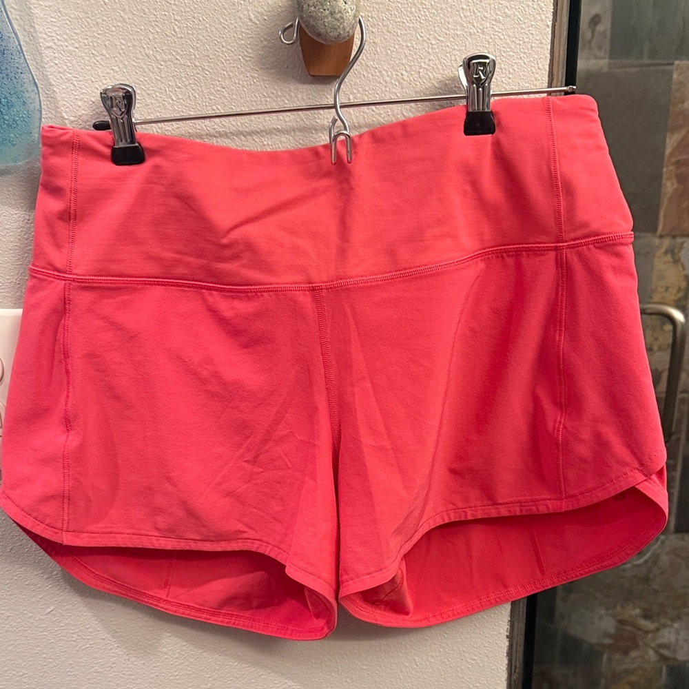 Lululemon speed up high rise 4” shorts